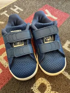 adidas スタンスミス　13cm ブルー