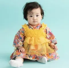 バースデイ フタフタ futafuta 袴ロンパース 70cm