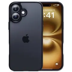 指紋防止 CASEKOO iPhone16 ケース 耐衝撃 指紋防止 マット