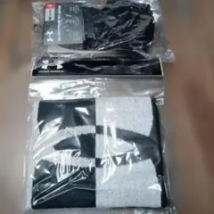 2点セット【定価4070円】アンダーアーマー ソックス 3足 タオル