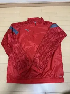 PUMA プーマ ピステ 赤 ハーフジップ
