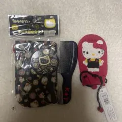 キティちゃんのミラー＆クシセット