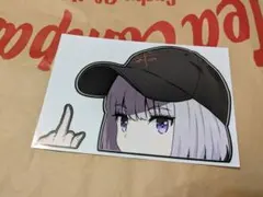 KAWAII FITMENT. KF Peeking ステッカー