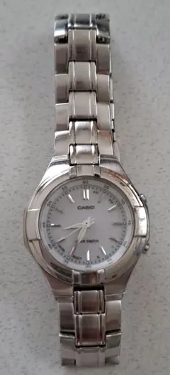 CASIO　電波ソーラー　腕時計　稼働品