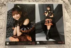 イコラブ 生写真 アリーナツアー2025 大場花菜 黒衣装　セミコンプ