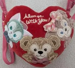 ディズニー ダッフィーアンドフレンズ ハート ショルダーポーチ