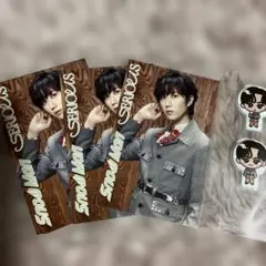 阿部亮平　SERIOUS 特典 すのぷくシール じゃんけんカード　スノーマン