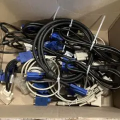 【まとめ売り】VGAケーブルまとめ売り　変換プラグなども