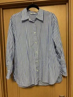 UNIQLO ストライプ 長袖シャツ XL