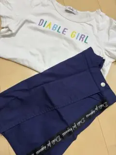 Diable ディアブル Tシャツとスカートのセット　サイズ3のサムネイル