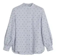 メゾンキツネ　MAXI PLEATED SLEEVE SHIRT サイズ42のサムネイル