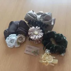 Lattice ラティス ヘアアクセサリー 6点セット