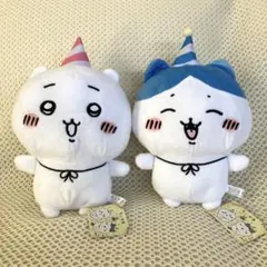 ちいかわ ハピバBIGぬいぐるみ ちいかわ、ハチワレセット