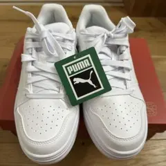 PUMA リバウンド フェム ロウ 24.5cm 厚底 白 スニーカー