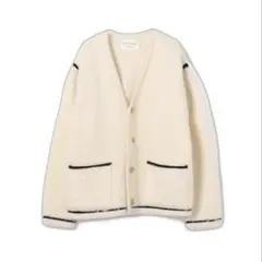 週末セール⭐︎トゥモローランド ヤーン カーディガン グリーン - メルカリ
