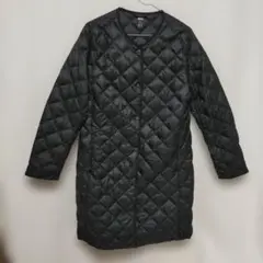 美品】ユニクロ ウルトラライトダウン ノーカラーダウンコート XL 
