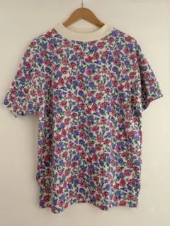 USビンテージ古着 プラワープリントTシャツのサムネイル