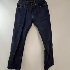 EDWINダークブルー ストレートデニム