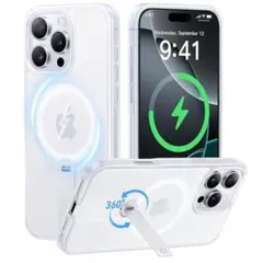 CASEKOOiPhone16ProMax用ケース360°回転スマートアーム搭載