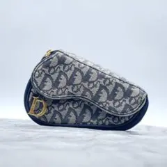 クリスチャン ディオール トロッター サドルポーチ コスメポーチ 化粧ポーチ