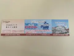 ひらかたパーク入場券のサムネイル