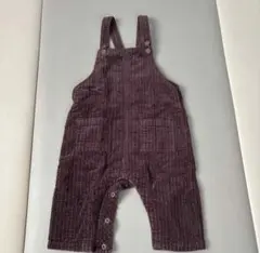 H&Mコーデュロイオーバーオール ワインレッド 美品 値下げ