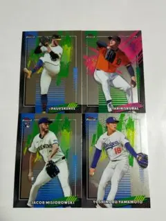 Topps 2026Finest 야마모토 유노부 미지오 로우 스키 외
