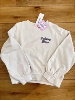 新品　ラブトキシック　カフェプリントプルオーバー　トレーナー　140