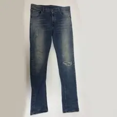 wjk black ダメージ加工 デニムパンツ サイズ1のサムネイル