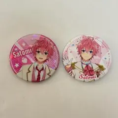 さとみくん すとぷり はじまりの物語 缶バッジ 2個セット