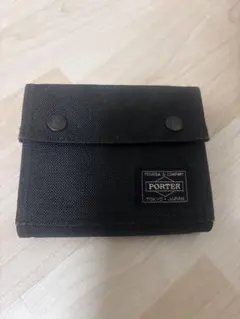 PORTER SMOKY 二つ折り財布 ウォレット ブラックのサムネイル