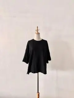 【美品】harmonie 裏毛 ラグランスリーブ ワイドプルオーバーのサムネイル