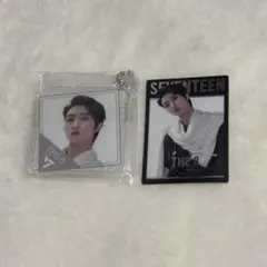 seventeen アクリルキーホルダー　ステッカー　ディエイト