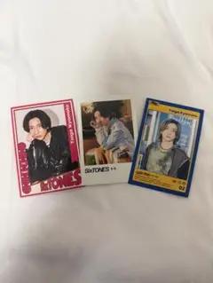 SixTONES 京本大我フォトカード THE VIBES 音色 GOLD