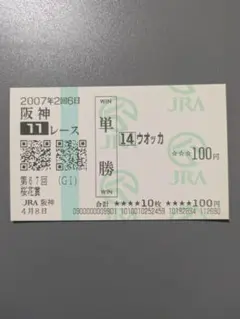 2026年最新】ウオッカ 馬券の人気アイテム - メルカリ
