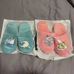 非売品 メタモン ポップアップ 韓国限定 ポケモンスリープ スリッパ セット