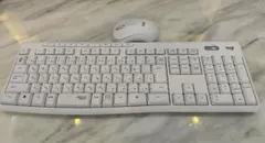 Logitech キーボード マウス セット ホワイト　M220 K925