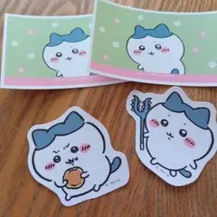 ハチワレ　シールステッカー