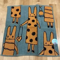 Atsuko Matano タオルハンカチ ウサギ　新品未使用