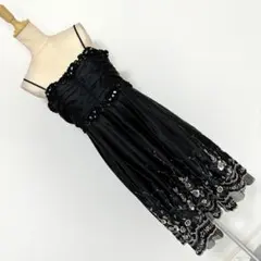 1 スコットクラブ ドレス ワンピース 刺繍 結婚式 お呼ばれ 二次会