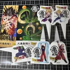 ドラゴンボール うどん札 (2枚)＋ ピック串 (5個)