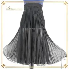 【美品 社交ダンス衣装】スカート レッスンウェア 練習着 オーバースカート 無地