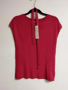 Te chichi テチチ　フレンチスリーブサマーニット　ベルト付　新品