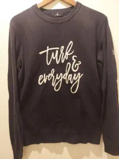 マンシングウェア（Munsingwear）ネイビー セーター メンズ Mサイズ