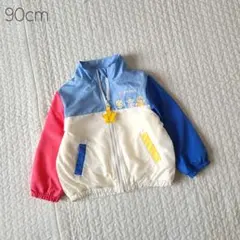 ⑤【美品】ファンターネ ウィンドブレーカー ブルゾン カラフル 90cm