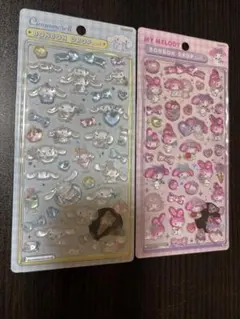 サンリオ　ボンボンドロップシール　シナモロール　マイメロ