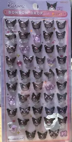 【正規品】 サンリオ　ボンボンドロップシール mini クロミ