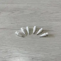 Apple Pencil ペン先 交換用 金属製 ホワイト 6個