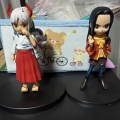 ワンピースフィギュア　ヤマト　ハンコック幼少期セット