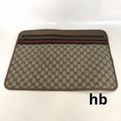 GUCCI グッチ ビンテージ クラッチバッグ GGスプリーム シェリーライン